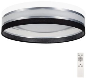 Belis LED Stmievateľné stropné svietidlo SMART CORAL LED/24W/230V čierna/biela + DO BE0518