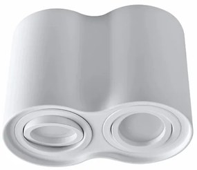 Bodové svietidlo HADAR 2xGU10/10W/230V biela