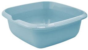 Štvorcová misa s výlevkou modrá 34x34x12,5 8l 680