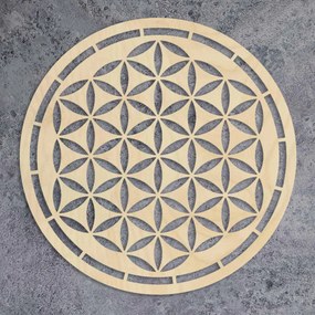 SENTOP | Drevená mandala Kvet života | Nástenná dekorácia | SENTOP PR0167