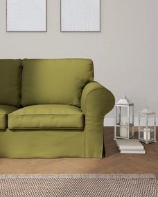 Poťah na sedačku Ektorp (rozkladacia, pre 2 osoby) NOVÝ MODEL 2012 farba produktu zelená látka zapletaná