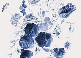 Vliesová tapeta Royal Blue Flowers I