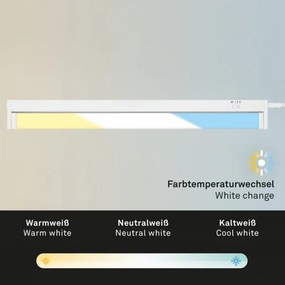 Brilo - LED svietidlo pod kuchynskú linku LED/6W/230V 2700/4000/6500K 54,5 cm biela