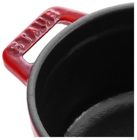 Staub Hrniec STAUB okrúhly 10 cm červený 0,25 l