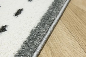 Detský koberec Lima C260C sivý/krémový
