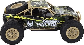 LEAN Toys Diaľkovo ovládané R/C terénne auto 1:24 Hnedé a zelené