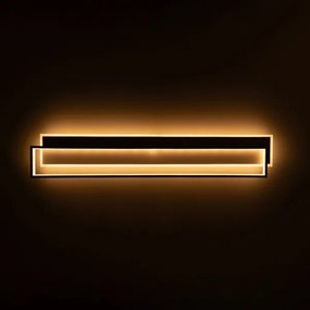 Brilagi - LED stmievateľné stropné svietidlo OUTLINE LED/90W/230V 18x100 cm biela/čierna +DO