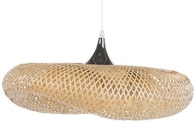 Závesná bambusová lampa malá BOYNE Beliani
