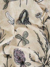 Flanelová obliečka na vankúš 70 x 90 cm - Herbár L02