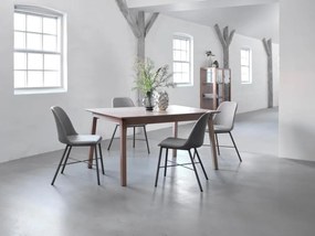 Rozkladací jedálenský stôl Bari (47650200), prírodný dub, 95x190-290 cm