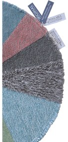 Prateľný ručne tkaný vlnený detský koberec ø120 cm Pie Chart – Lorena Canals