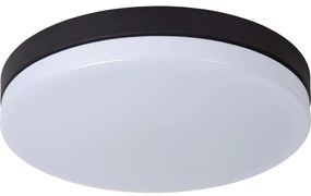 Lucide 79111/36/30 - LED Kúpeľňové svietidlo BISKIT LED/24W/230V IP44 čierna