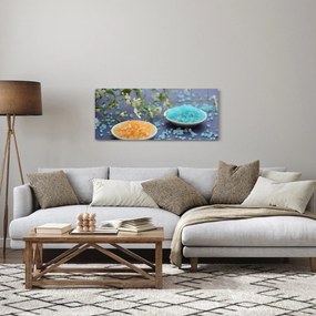 Obraz farebnej morskej soli (120x50 cm)