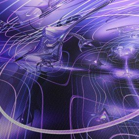 Obraz technické abstrakcie (150x105 cm)