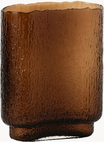 Sklenená váza Amber, V 25 cm