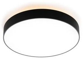 LED2 1110733DT RINGO 45 P/N stropné svietidlo s horným podsvietením čierne stmievateľné