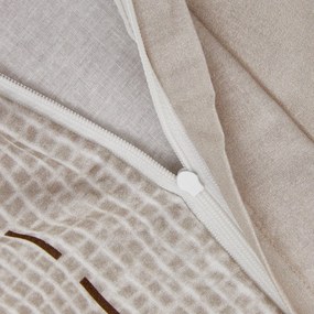 Detské bavlnené obliečky TEDDY HENRY béžové Rozmer obliečky: 80 x 80 cm | 135 x 200 cm