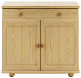 Vitrína z Borovice KW109 surová