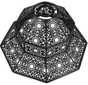 Náhradné tienidlo k lustru SAMIRA E27 pr. 33 cm čierna