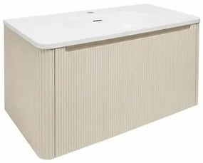 Kúpeľňová skrinka s umývadlom Naturel Austen 79x47,5x45 cm light pine mat AUSTEN80LP