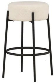 Tuscon barová stolička čierna/biela