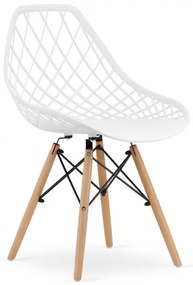 Set jedálenských stoličiek SAKAI biele (4ks)