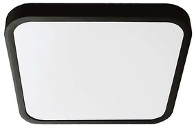 LED Kúpeľňové stropné svietidlo LED/24W/230V 3000K IP44 29,5x29,5 cm čierna