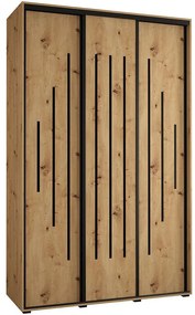 Skriňa 45 Canaris 12 160 artisan/čierna