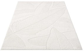 Dekorstudio Moderný koberec LOUNGE 0629 - krémový Rozmer koberca: 140x200cm