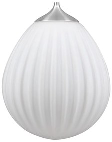 Tienidlo v bielo-striebornej farbe ø 27 cm Around the World Medium – UMAGE