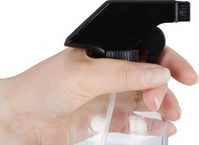 Rozprašovač na vodu/čistiace prostriedky, DISTRI, 450 ml – číre sklo
