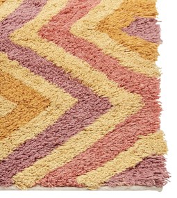 Bavlnený koberec 160 x 230 cm viacfarebný CANAKKALE Beliani
