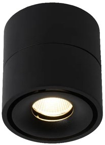 Lucide 35911/08/30 YUMIKO - Stropné bodové osvetlenie - priemer 7,8 cm - LED stmievatelná - 1x8W 2700K - čierna