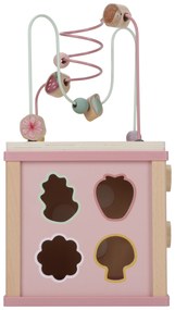 Kocka s aktivitami drevená Fairy Garden