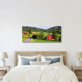 Obraz vidieka (120x50 cm)