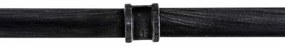 Vešiakový stojan Jersey 302008 - 55x150x150 v industriálnom štýle - Strieborná