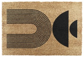 Rohožka z kokosového vlákna 40x60 cm Half Moon – Artsy Doormats