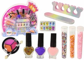 Lean Toys Makeup set v tvare dúhy – 9ks.