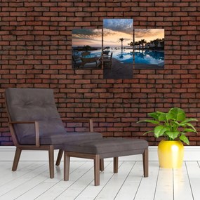 Obraz - Resort pri mori (90x60 cm)
