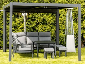 Lux pergola antracit 3x3 m