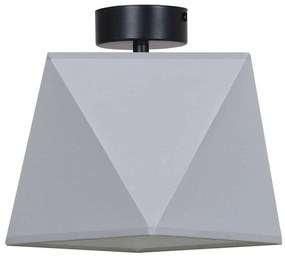 Stropné svietidlo Diamond, 1x textilné tienidlo (výber zo 4 farieb), (výber z 2 farieb konštrukcie)