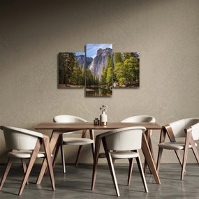 Obraz - Pod Yosemite skalou (90x60 cm)