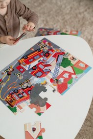 Puzzle v kufríku - Hasiči - 24 ks