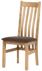 Jedálenská stolička Autronic 49x102 cm prírodná masív C-2100 BR2