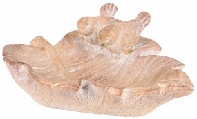 Napájadlo pre vtáčiky List vtáčik, MgO keramika 21 x 18 x 7 cm