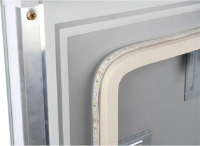 Nástenné zrkadlo s osvetlením 90x70 cm Zenith – Bonami Essentials