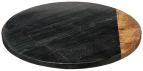 Mramorový otočný servírovací podnos Marbl, (fi) 30 cm