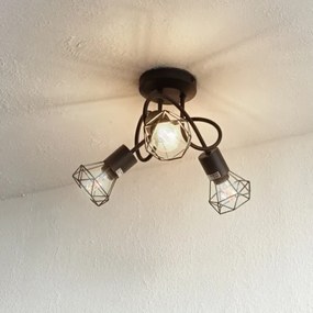 Brilagi - Prisadený luster CAGE 3xE14/40W/230V