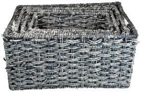 Úložný box sivý Rozmery (cm): 47x33, ma. 22