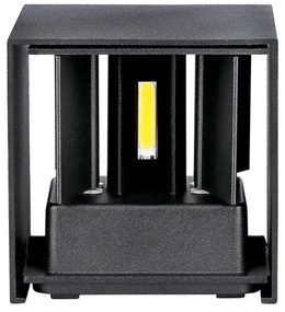 LED Vonkajšie nástenné svietidlo LED/11W/230V 4000K IP65 čierna